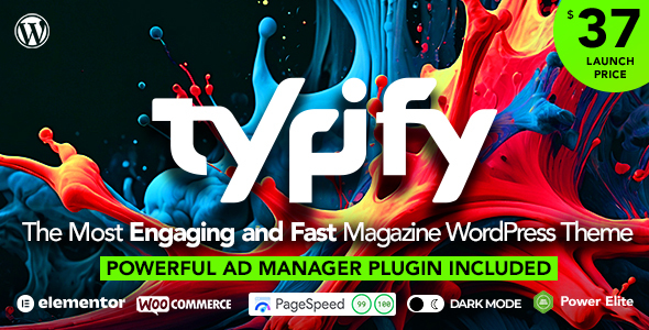 Typify - Newspaper & Magazine WordPress Theme Logo
