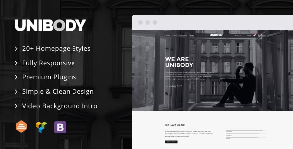 UniBody - Elegant Business WordPress Theme Logo